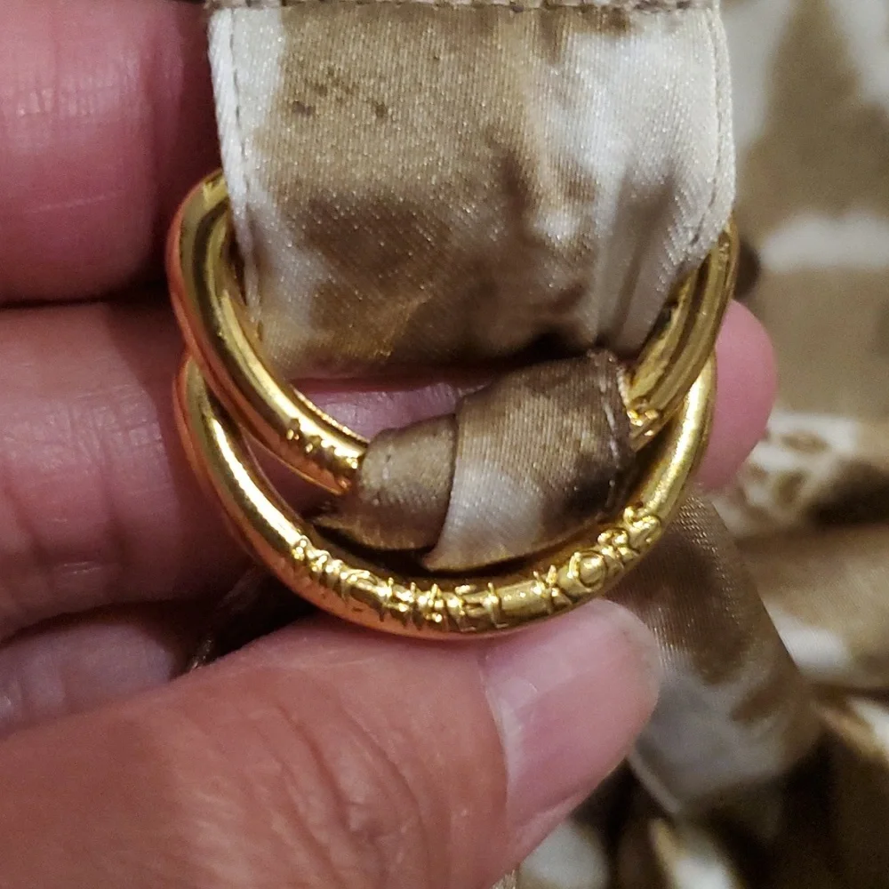 MK Tan Tie dye blouse - Picture 4 of 10